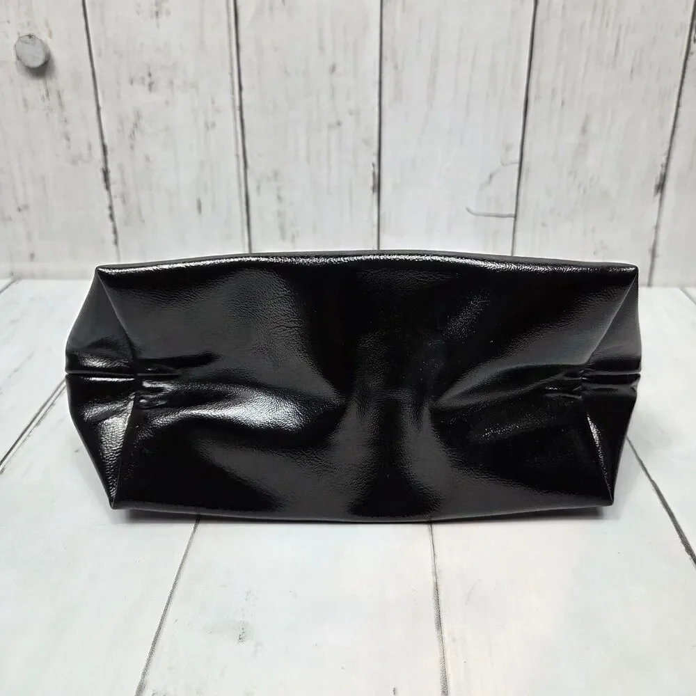 Yves Saint Laurent YSL Makeup Cosmetic Bag Black Travel Perfume Beauty Pouch